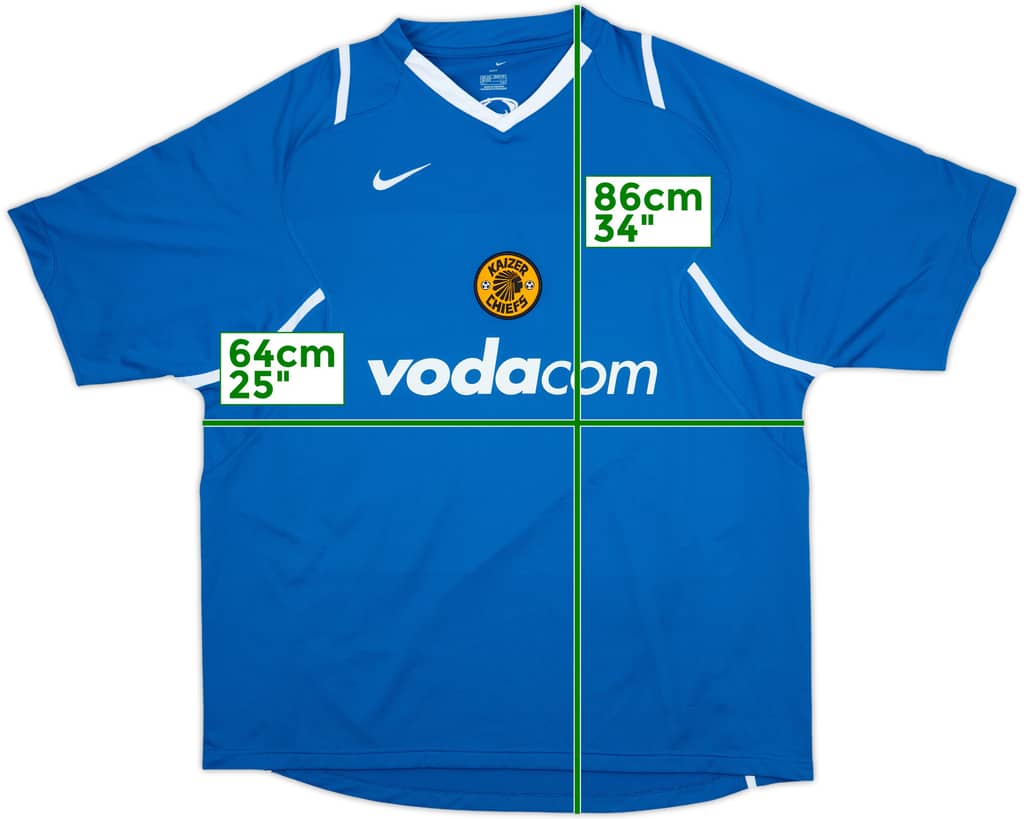 2006-07 Kaizer Chiefs Nike Training Shirt - 8/10 - (XXL)