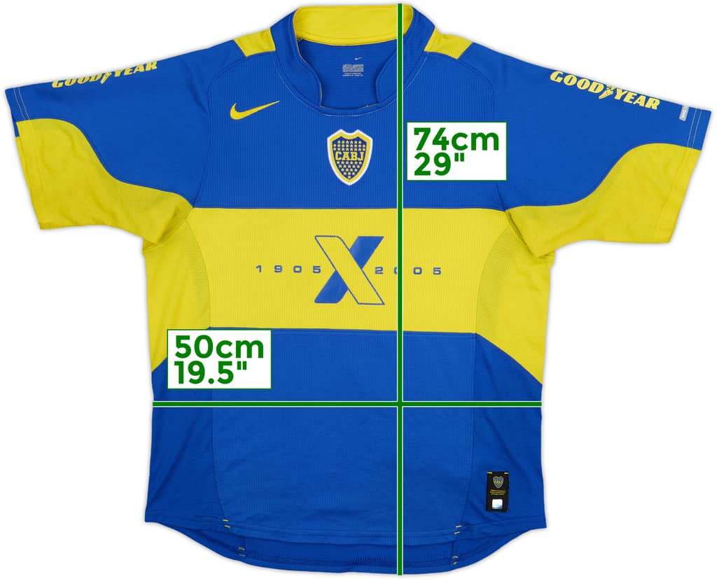 2005 Boca Juniors Home Shirt - 6/10 - (M)