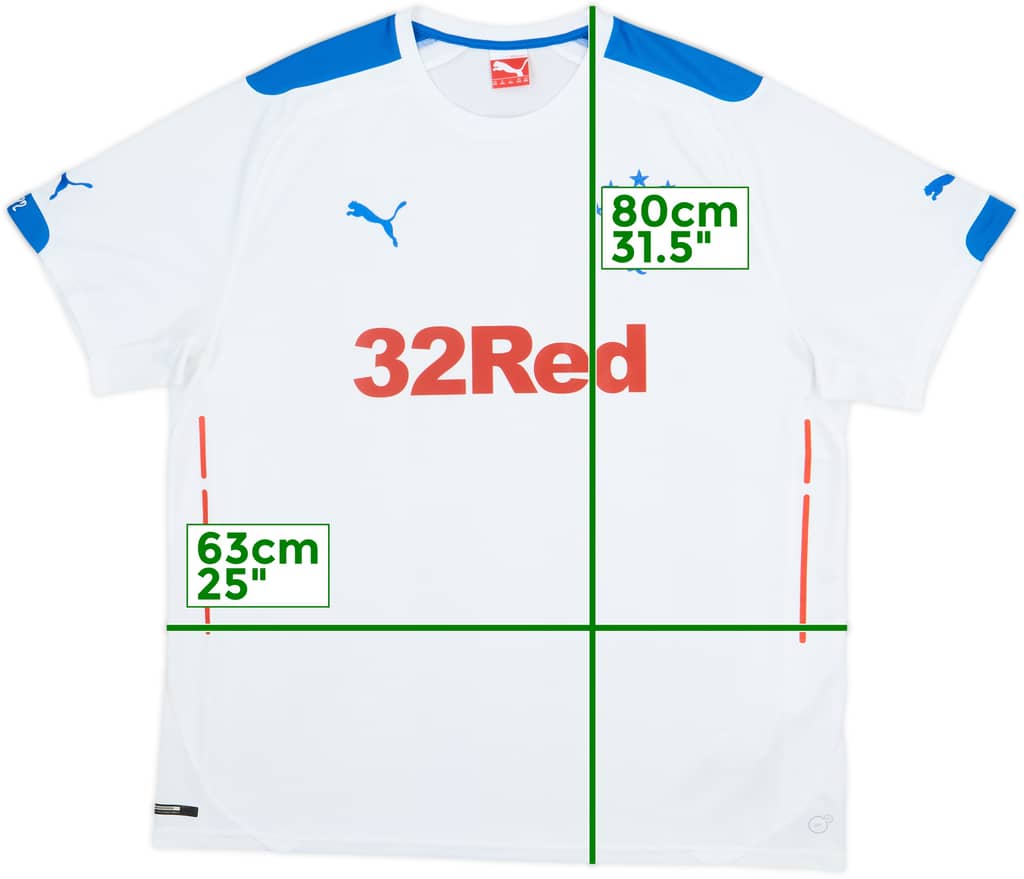 2014-15 Rangers Away Shirt - 8/10 - (XXL)