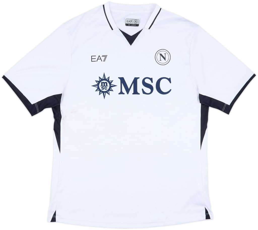 2024-25 Napoli Away Shirt - 4/10 - (XXL)