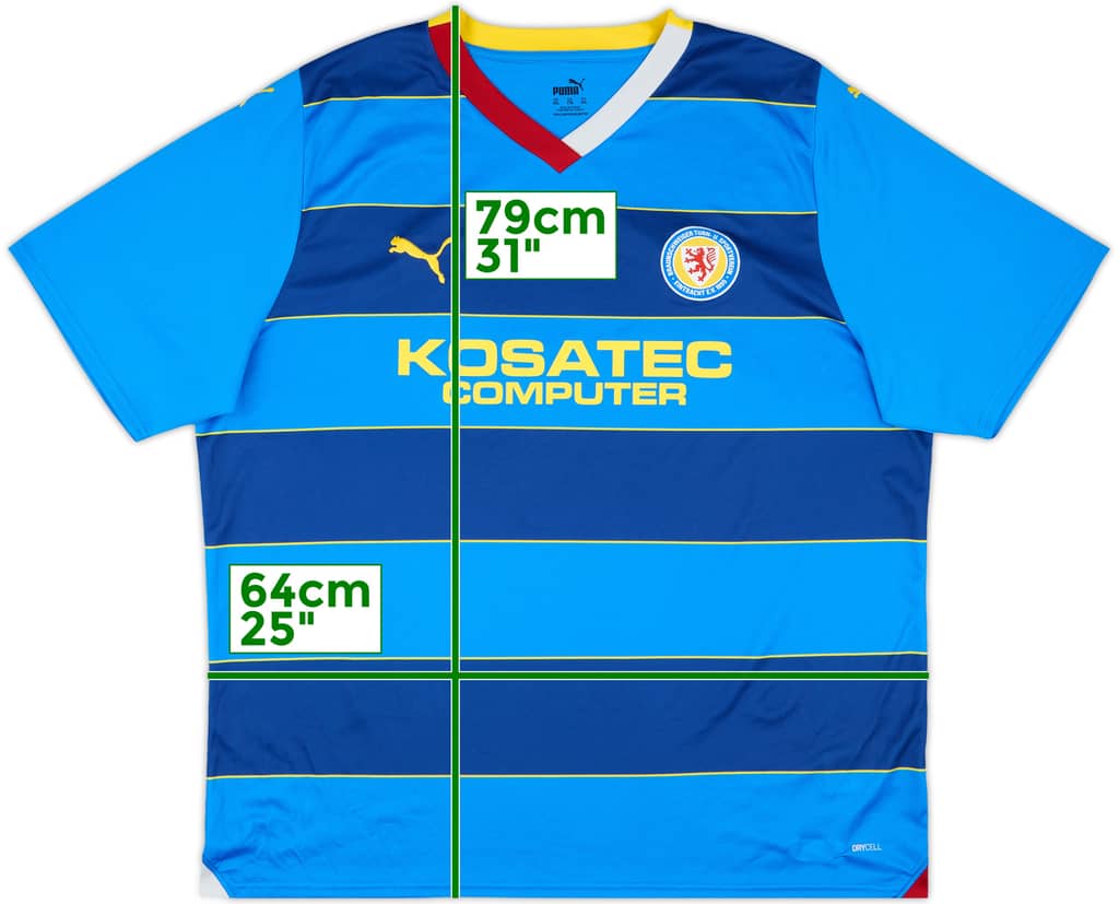 2023-24 Eintracht Braunschweig Away Shirt - 10/10 - (XXL)