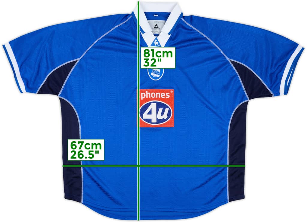 2001-02 Birmingham Home Shirt - 10/10 - (3XL)