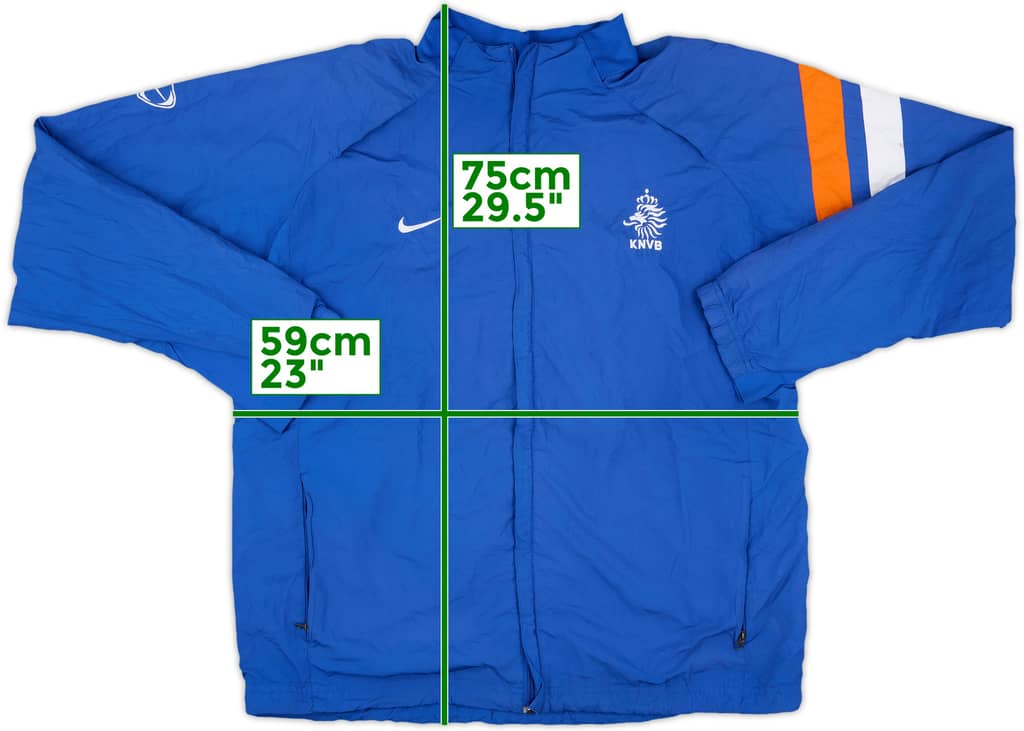 2006-08 Netherlands Nike Track Jacket - 8/10 - (XL)