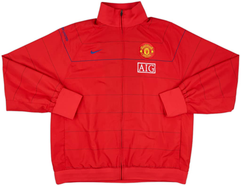 2008-09 Manchester United Nike Track Jacket - 10/10 - (XL)
