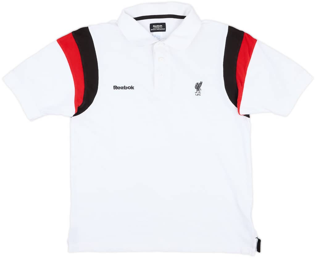 2001-02 Liverpool Reebok Polo Shirt - 8/10 - (M)