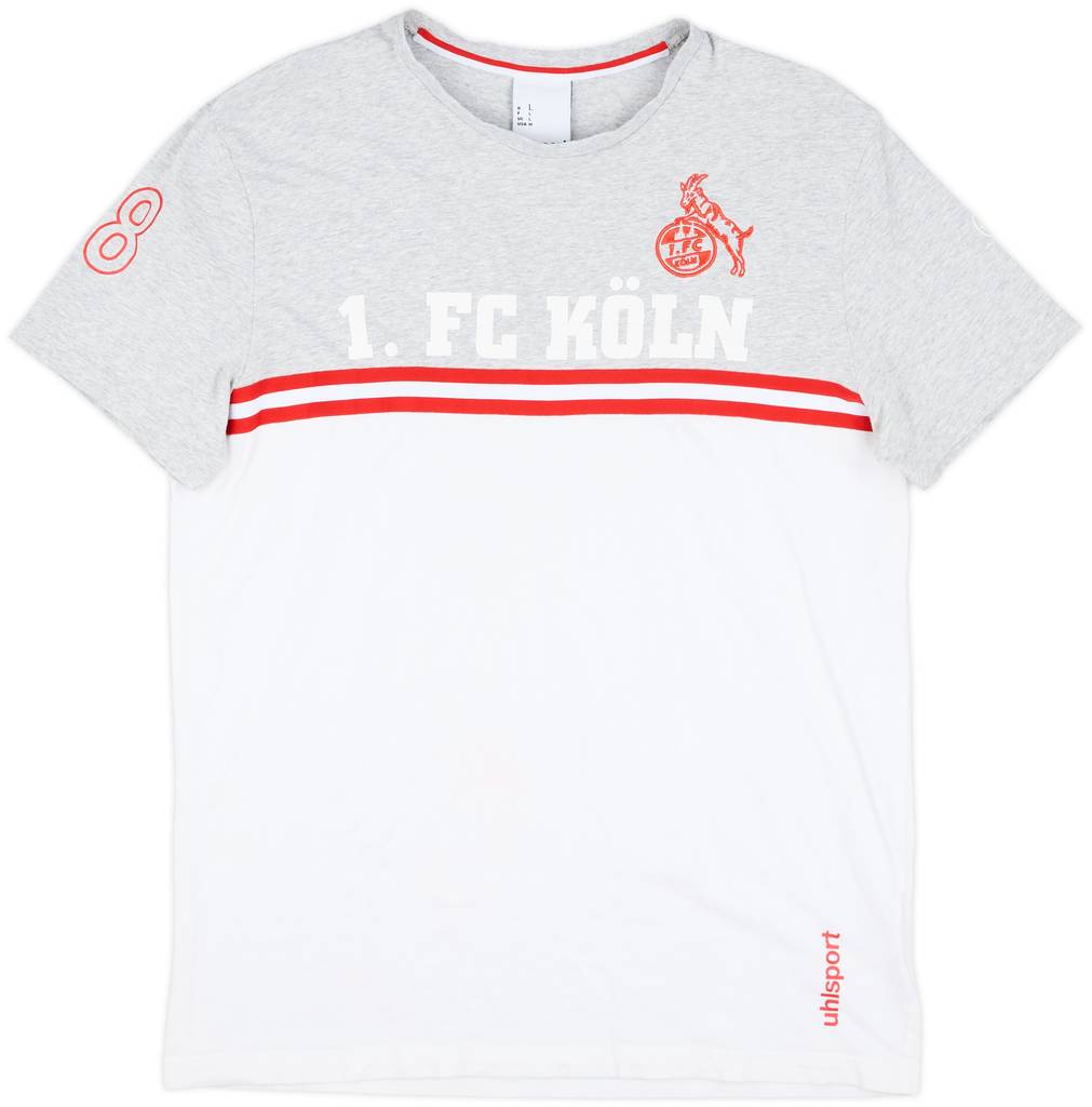 2021-22 FC Koln Uhlsport Cotton Tee - 8/10 - (L)