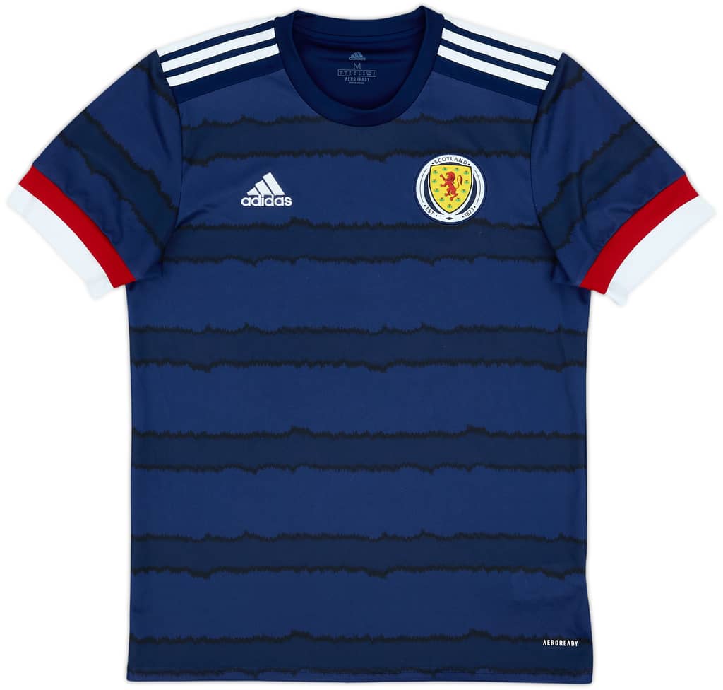 2020-22 Scotland Home Shirt - 10/10 - (M)