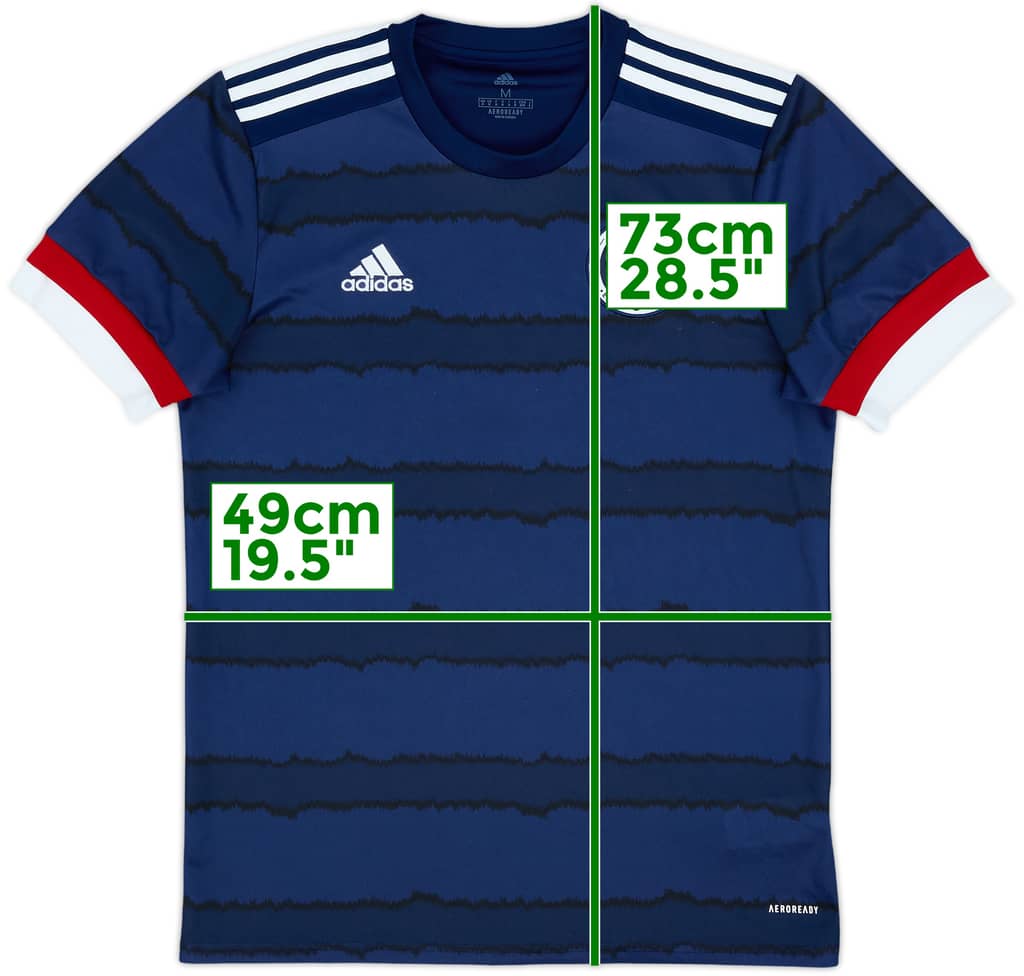 2020-22 Scotland Home Shirt - 10/10 - (M)