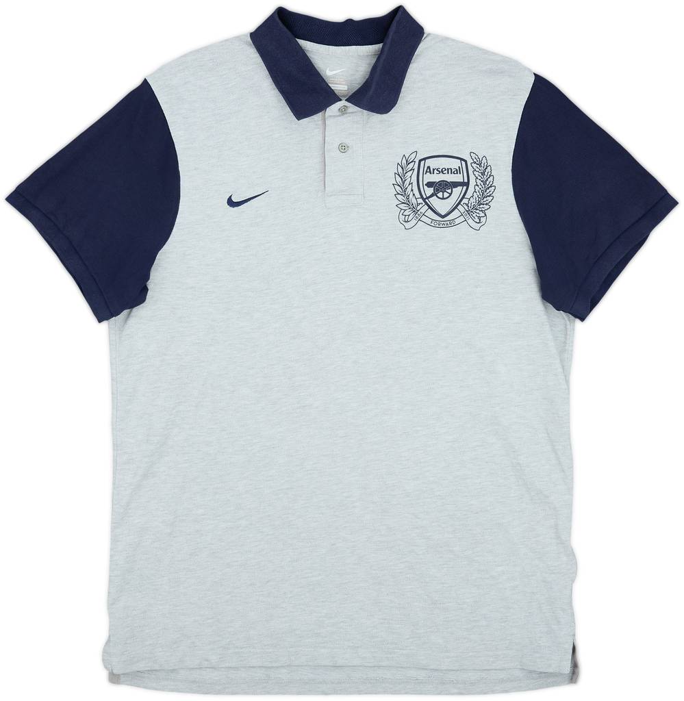 2011-12 Arsenal Nike Polo Shirt - 8/10 - (XL)