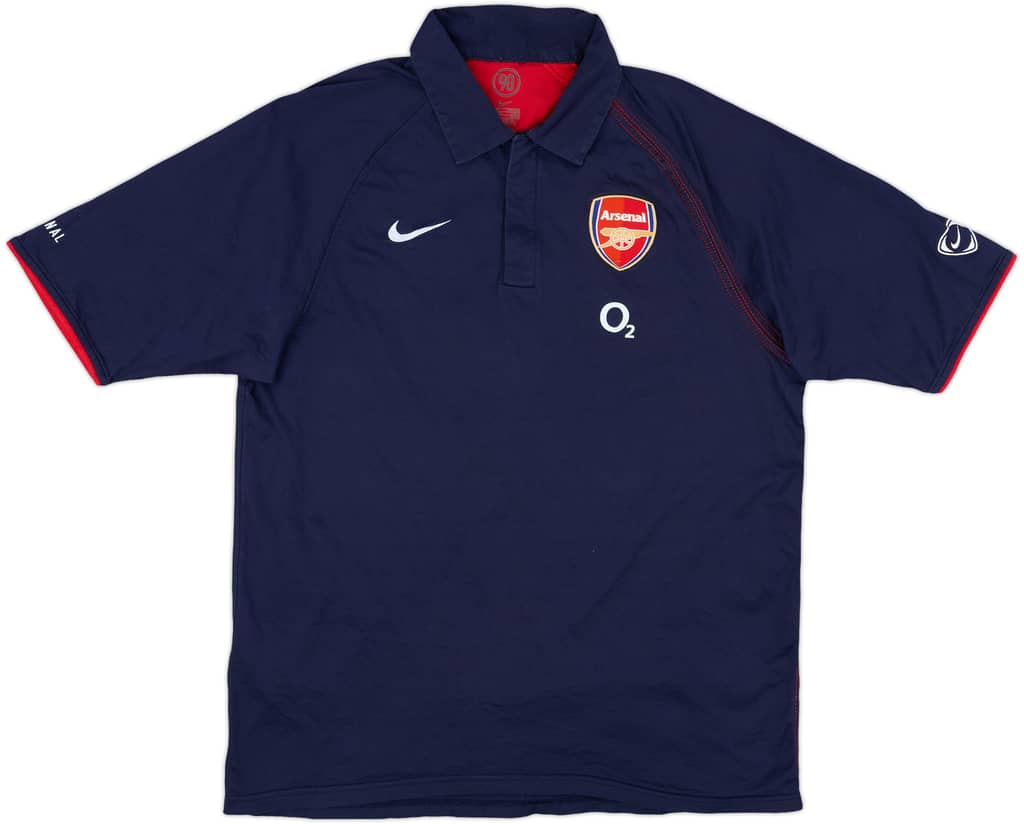 2004-05 Arsenal Nike Polo Shirt - 8/10 - (L)