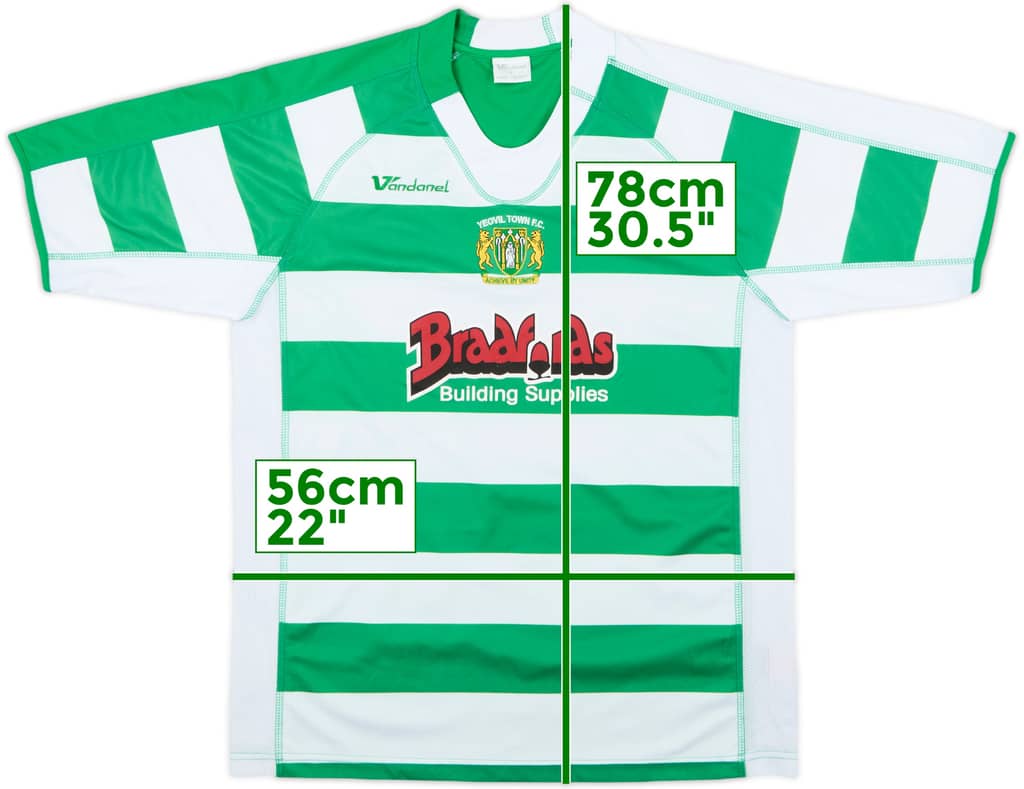 2007-09 Yeovil Home Shirt - 8/10 - (L)