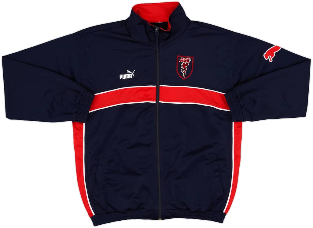 1999-00 AS Cannes Puma Track Jacket - 8/10 - (S)