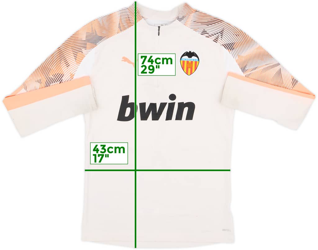 2019-20 Valencia Puma 1/4 Zip Drill Top - 8/10 - (S)
