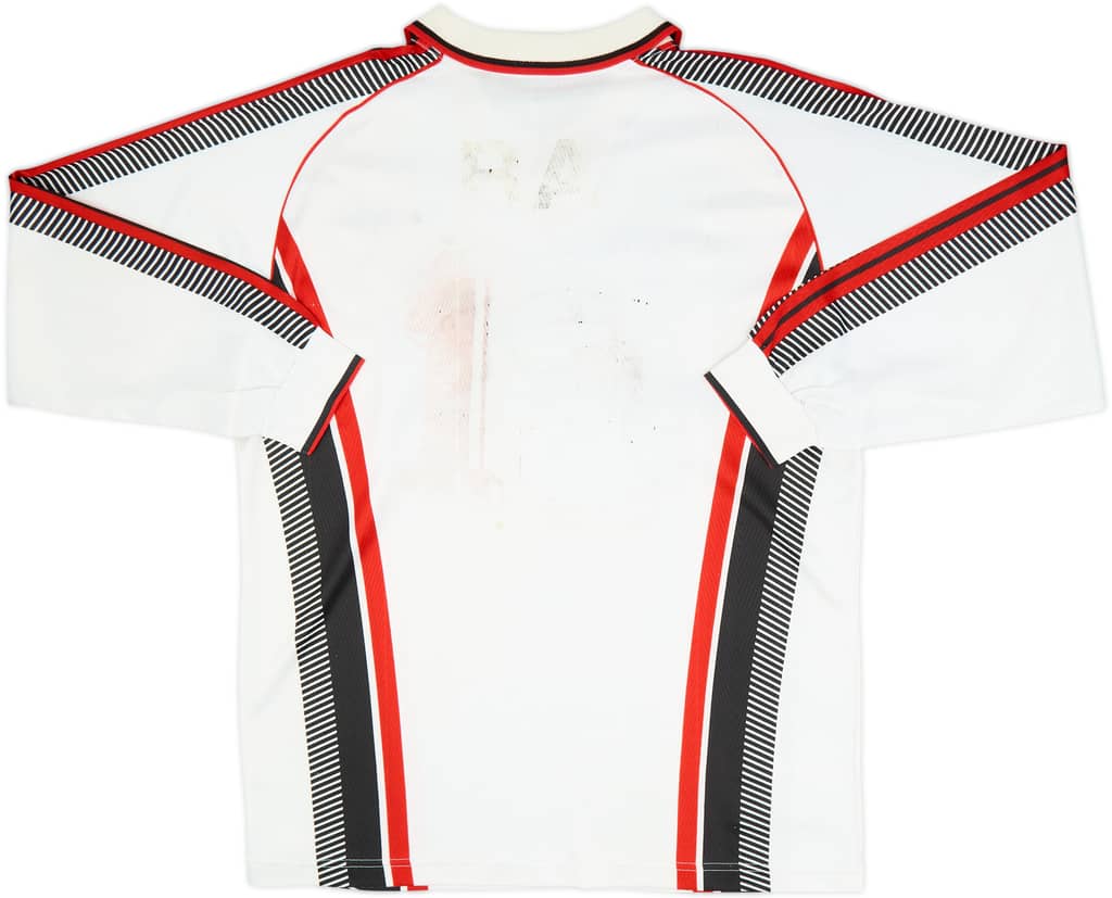 1997-98 AC Milan Away L/S Shirt - 4/10 - (L)