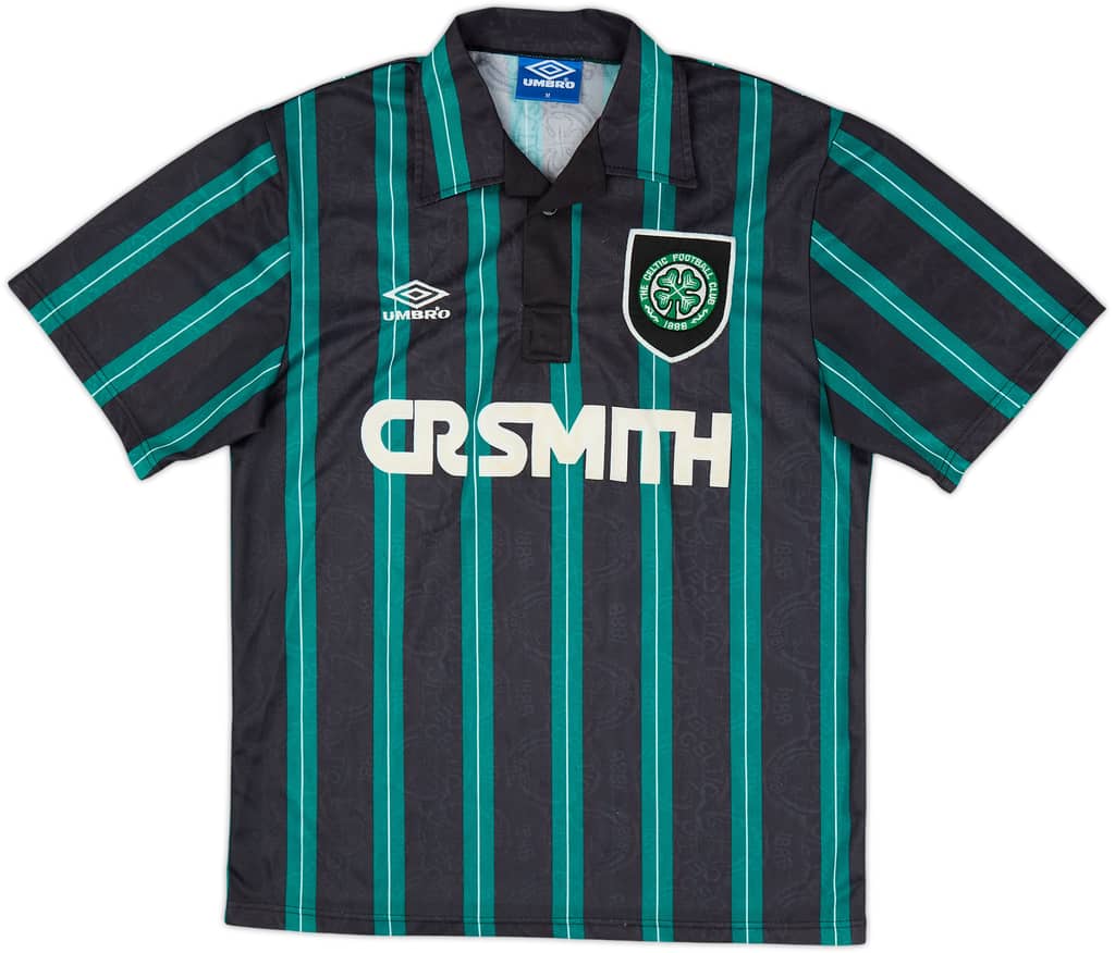 1992-93 Celtic Away Shirt - 8/10 - (M)