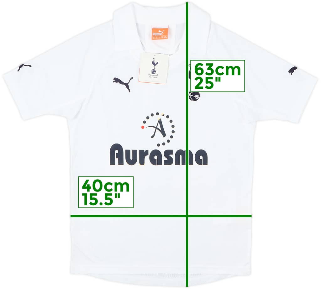 2011-12 Tottenham Home Shirt (M.Boys)