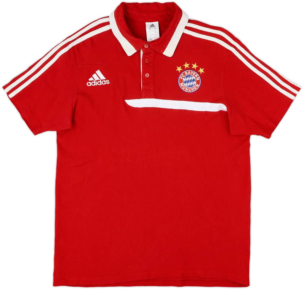 2013-14 Bayern Munich adidas Polo Shirt - 8/10 - (M)