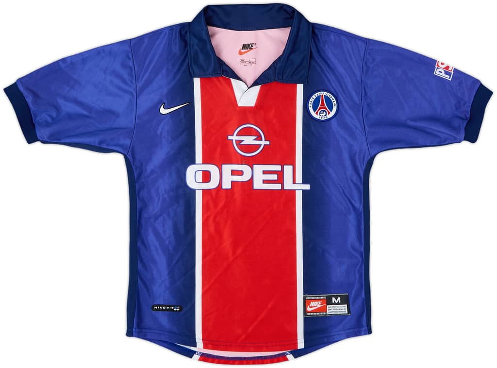 1998-99 Paris Saint-Germain Home Shirt - 8/10 - (M.Boys)