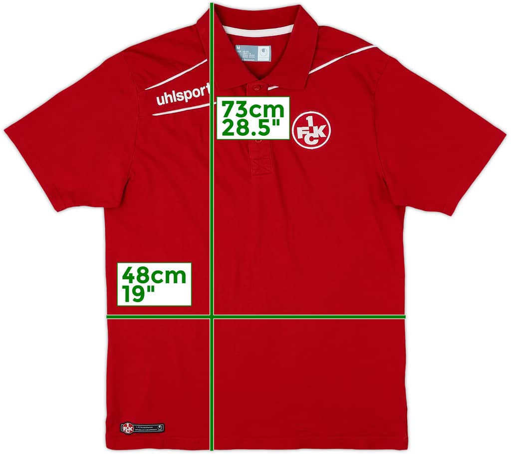 2013-14 Kaiserslautern Uhlsport Polo Shirt - 8/10 - (M)