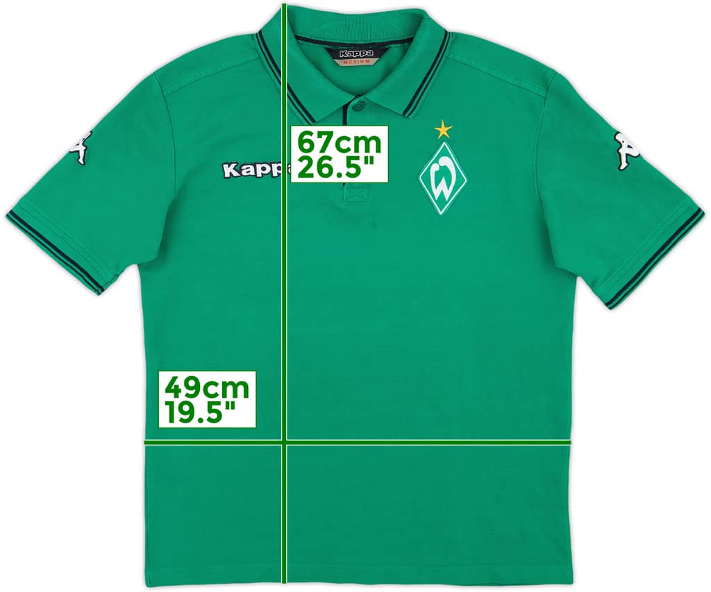 2007-08 Werder Bremen Kappa Polo Shirt - 8/10 - (M)