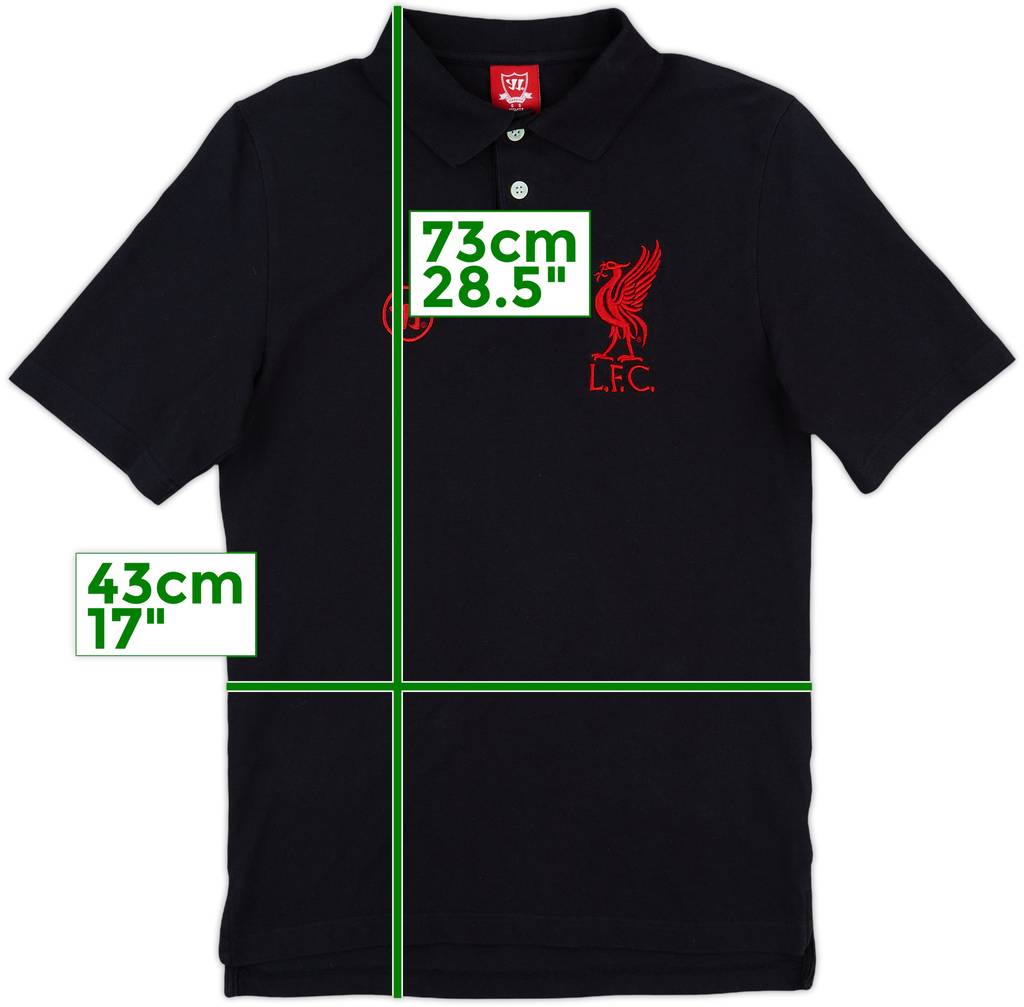 2013-14 Liverpool Warrior Polo Shirt - 8/10 - (S)