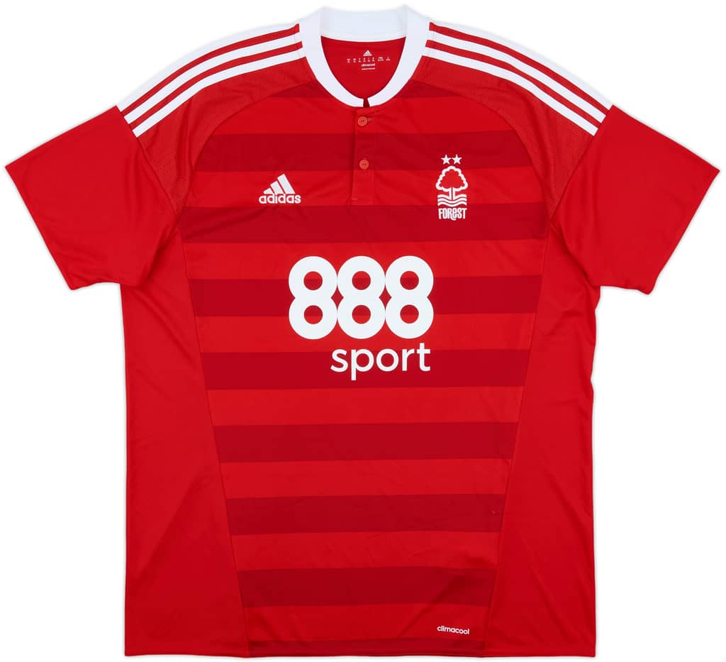 2016-17 Nottingham Forest Home Shirt - 9/10 - (XL)