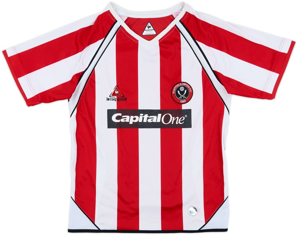 2006-07 Sheffield United Home Shirt - 6/10 - (M.Boys)