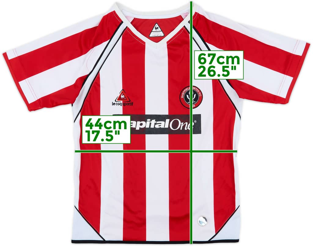 2006-07 Sheffield United Home Shirt - 6/10 - (M.Boys)