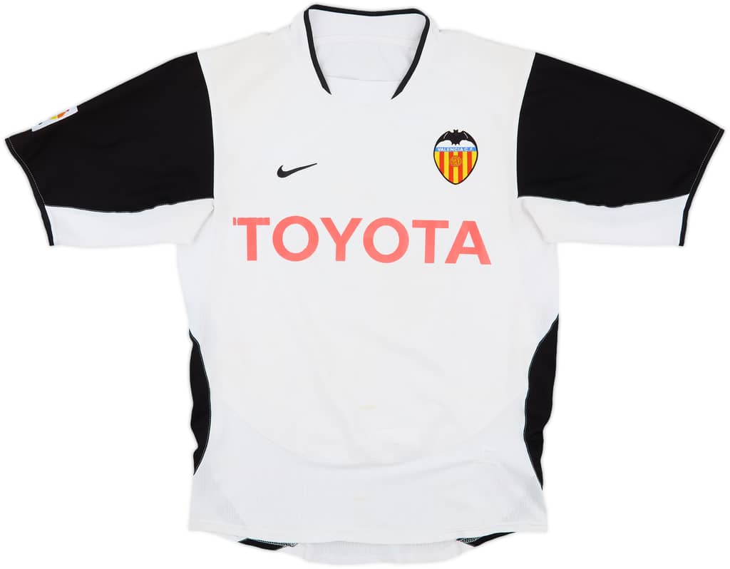 2003-04 Valencia Home Shirt - 6/10 - (S)