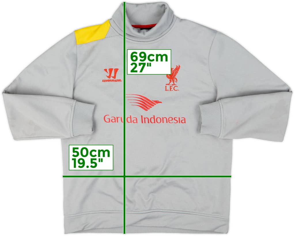 2014-15 Liverpool Warrior Drill Top - 6/10 - (M)