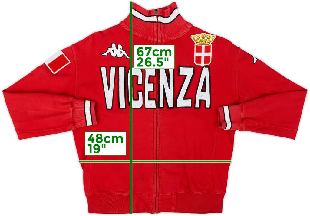 2006-07 Vicenza Kappa Track Jacket - 4/10 - (M)