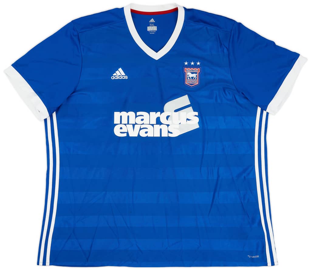 2017-18 Ipswich Home Shirt - 7/10 - (3XL)