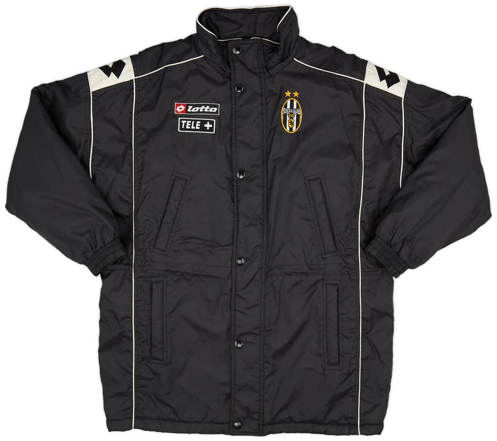 2000-01 Juventus Lotto Padded Bench Coat - 7/10 - (S)