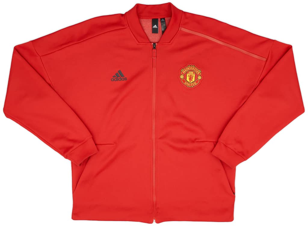 2018-19 Manchester United adidas Track Jacket - 9/10 - (L)