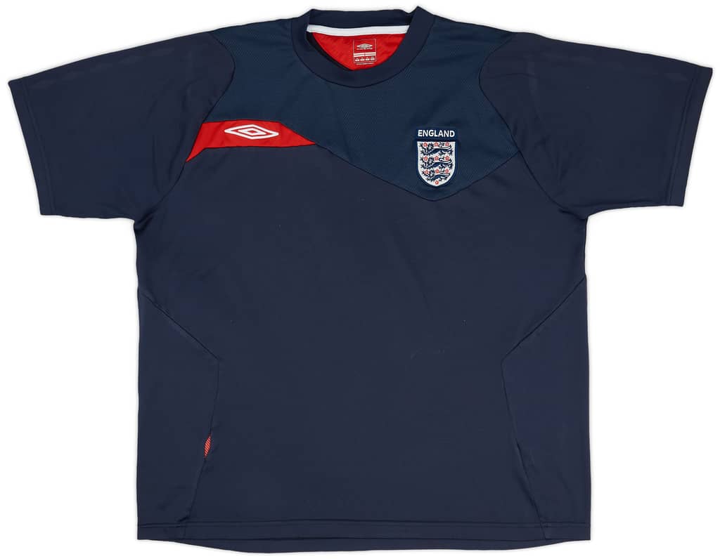 2006-07 England Umbro Training Shirt - 8/10 - (XL)