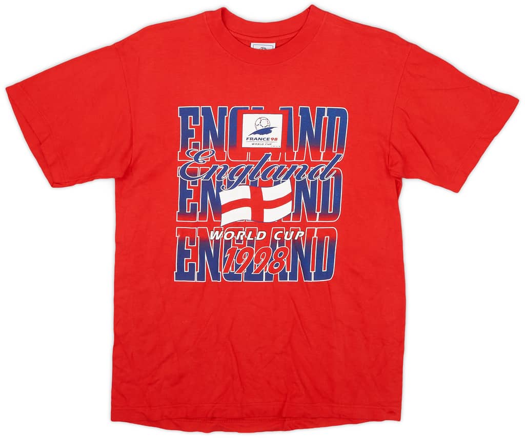 1998 England 'World Cup' Leisure Shirt - 8/10 - (M)