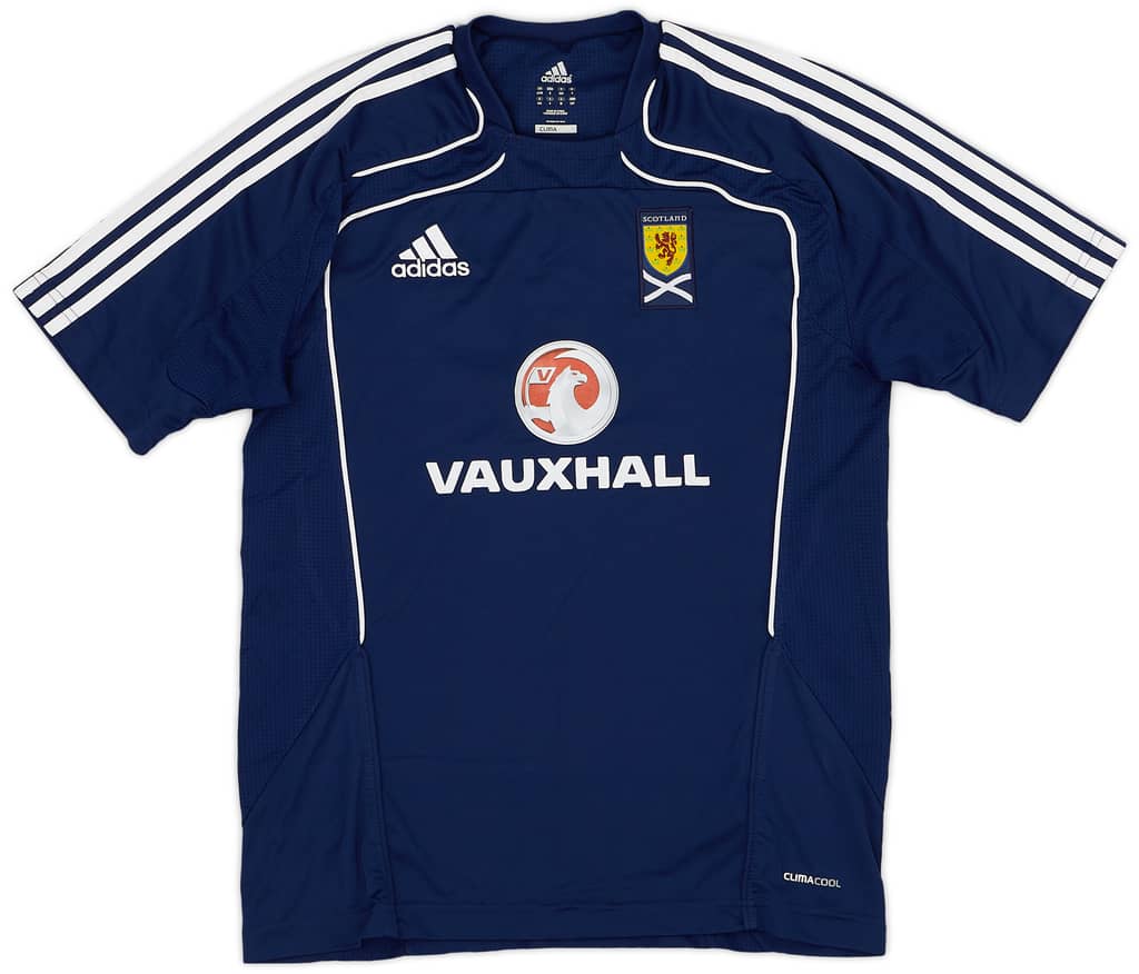 2010-11 Scotland adidas Training Shirt - 7/10 - (S)