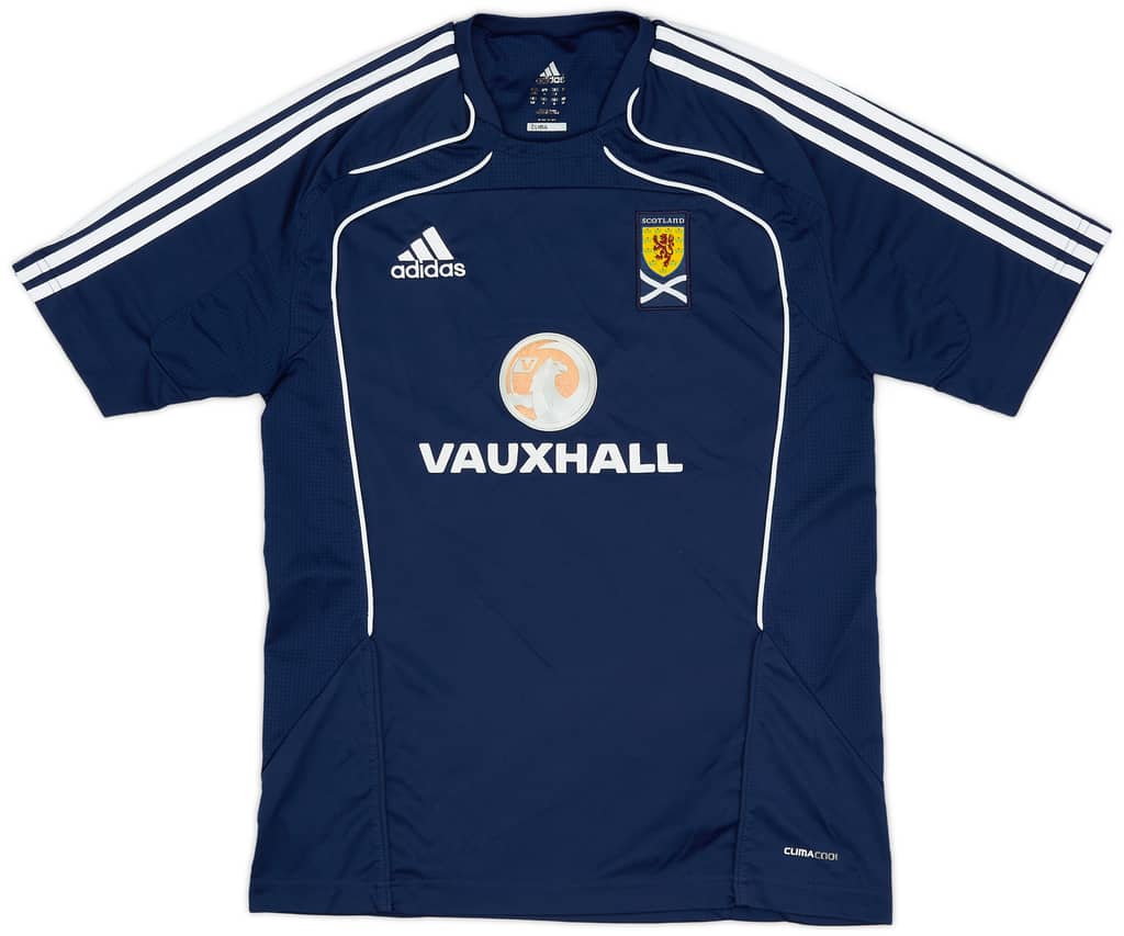 2010-12 Scotland adidas Training Shirt - 7/10 - (S)