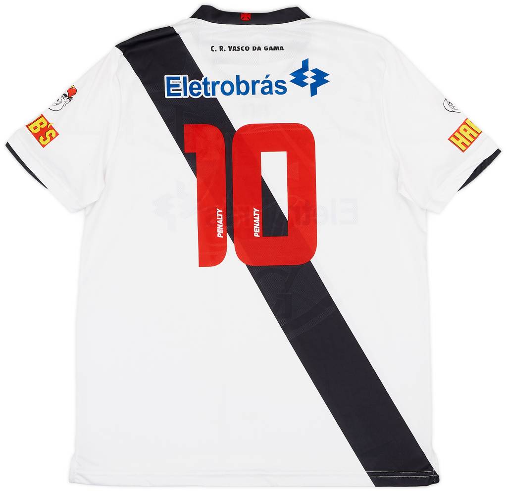 2009 Vasco da Gama Away Shirt #10 - 8/10 - (XL)