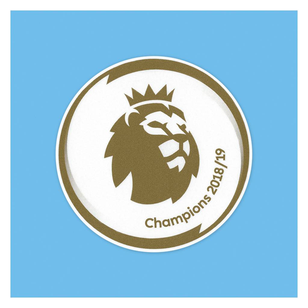 2019-20 Manchester City Premier League 18/19 Champions Player Issue Patch