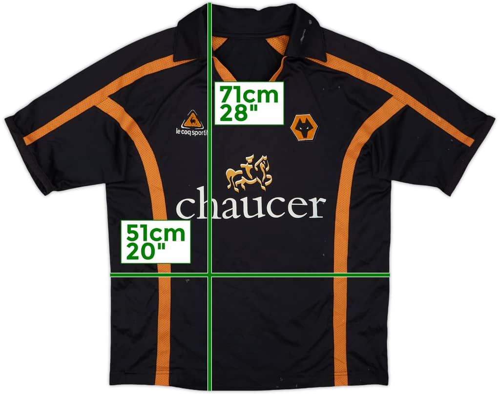 2005-06 Wolves Away Shirt - 4/10 - (L)