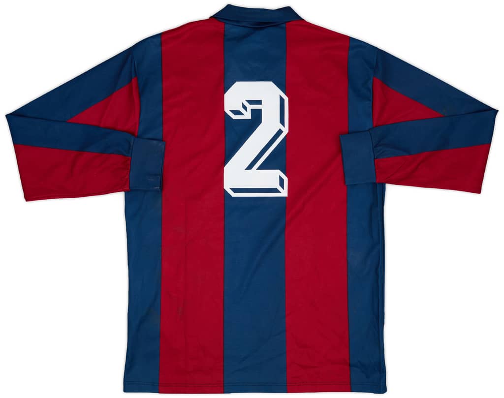 1990-91 Bologna Match Worn Home L/S Shirt #2 (Biondo)