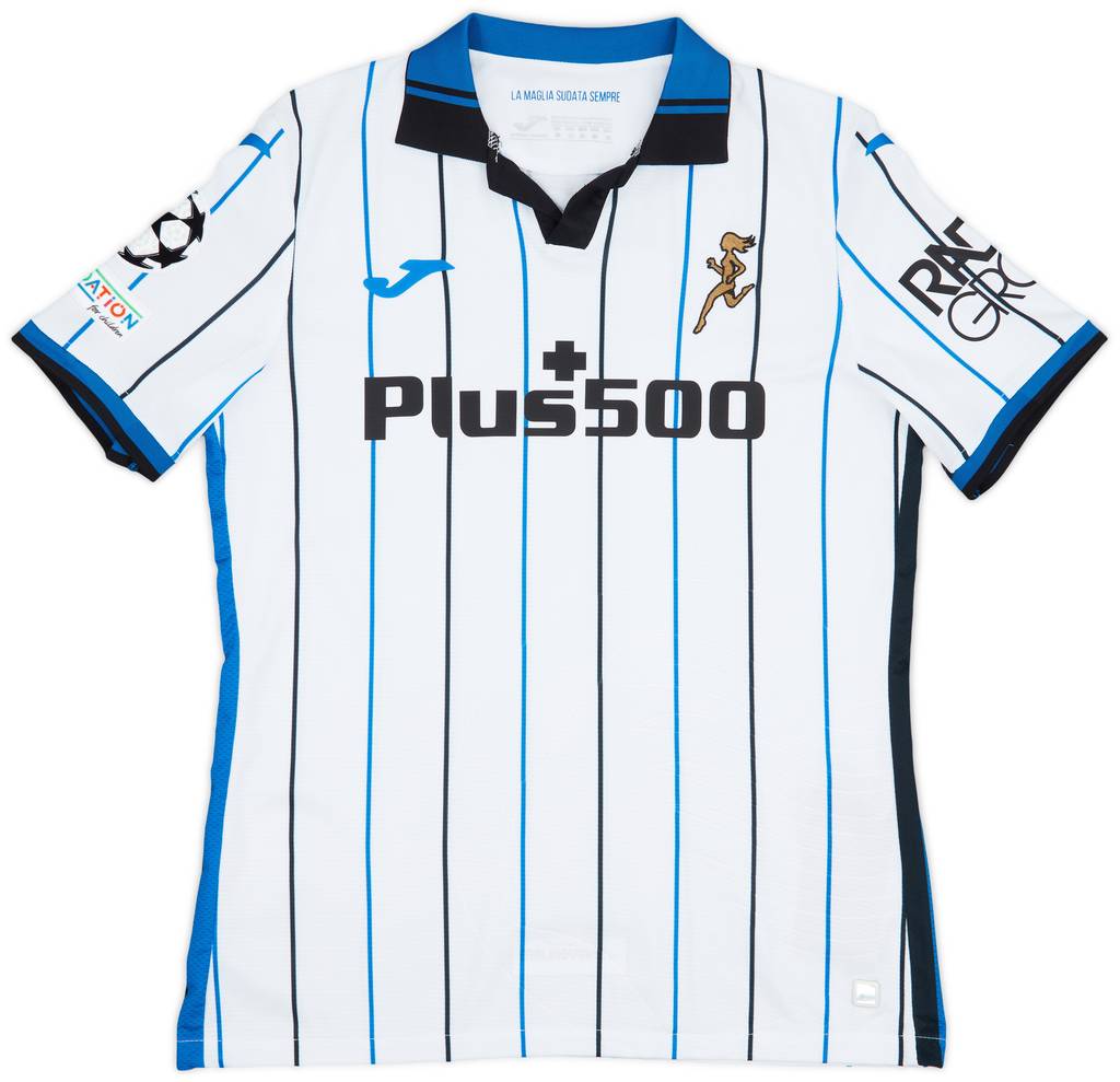 2021-22 Atalanta Match Issue Champions League Away Shirt Malinovskyi #18