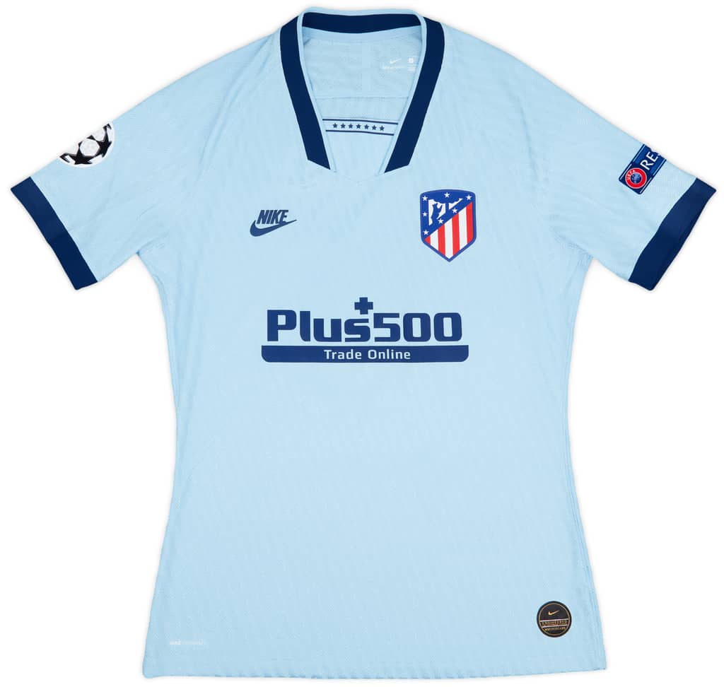 2019-20 Atletico Madrid Match Issue Champions League Third Shirt Savić #15