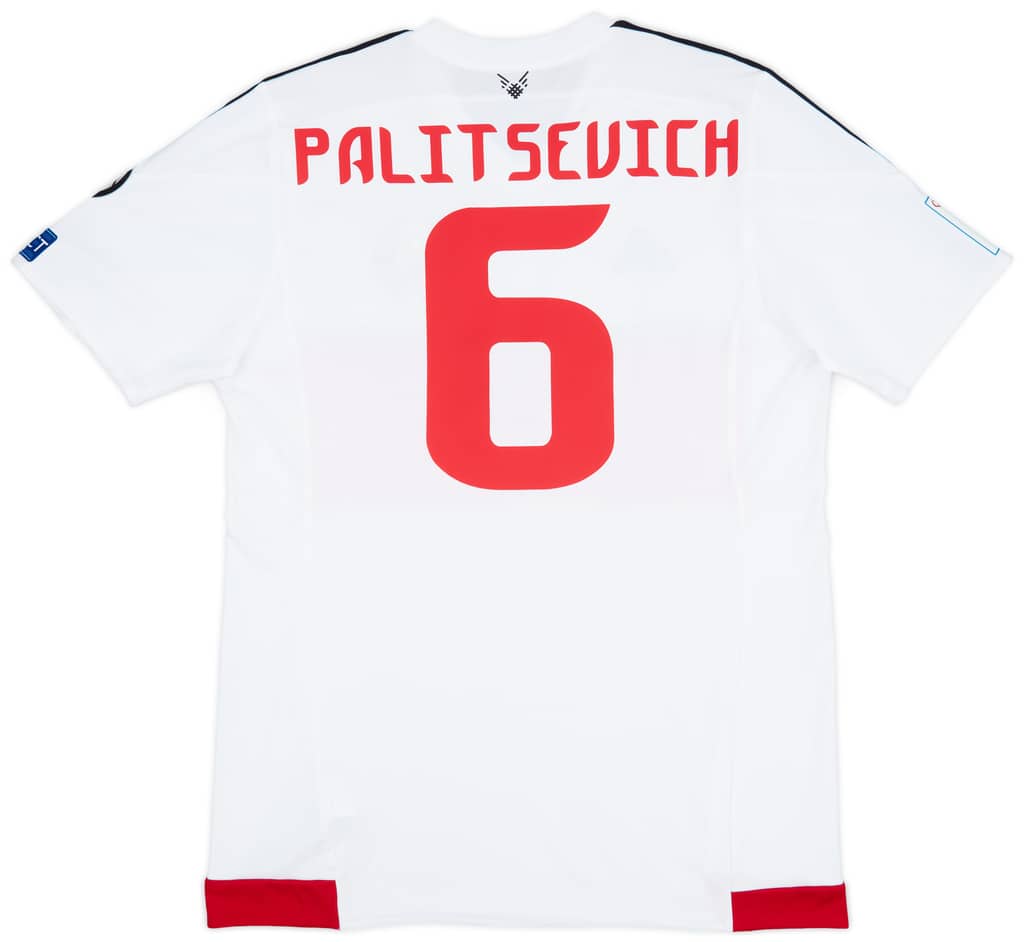 2016-18 Belarus Match Issue Home Shirt Palitevich #6