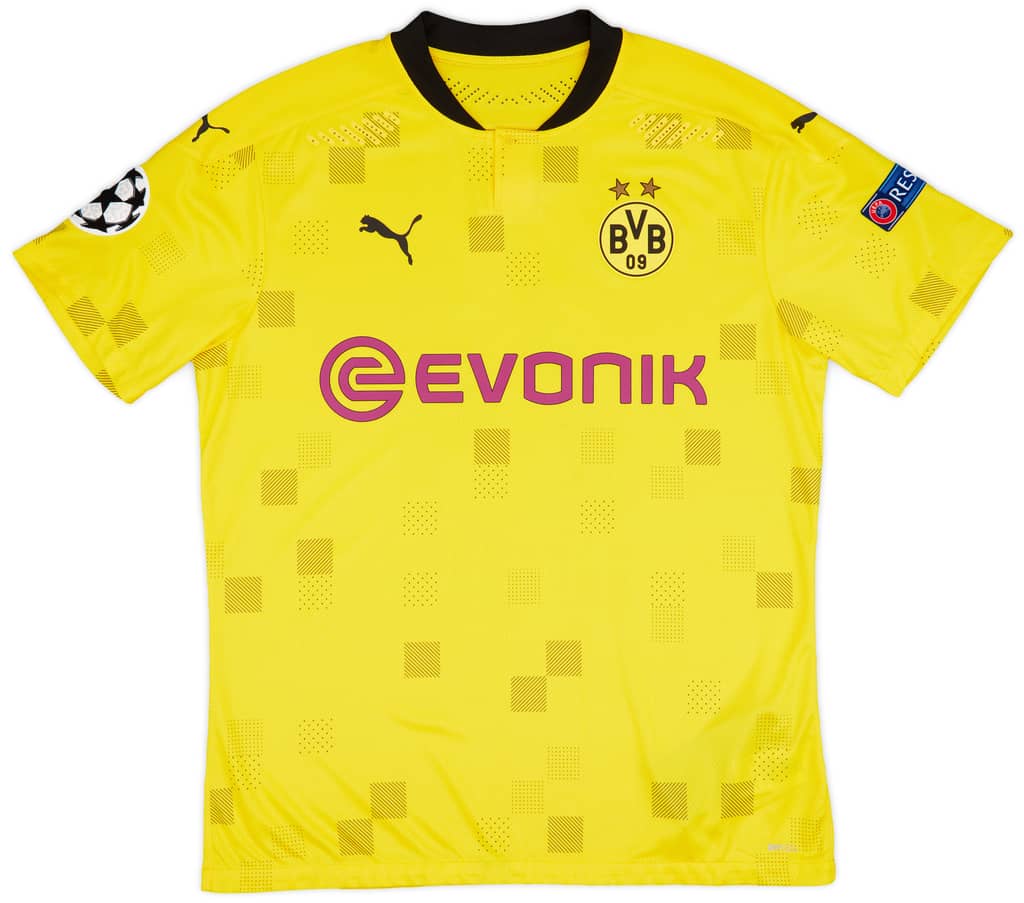 2020-21 Borussia Dortmund Match Issue Champions League Shirt Meunier #24