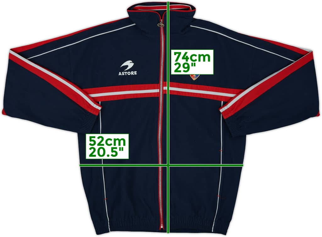 1998-00 Osasuna Astore Track Jacket - 7/10 - (M)
