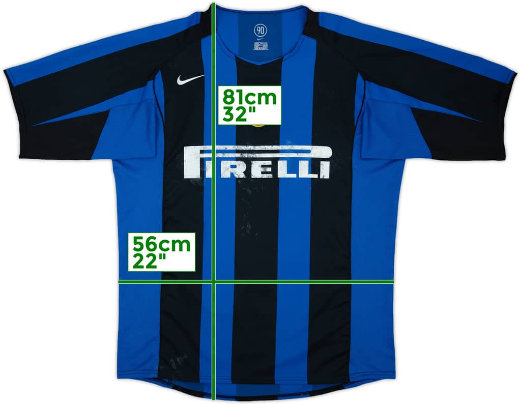 2004-05 Inter Milan Home Shirt - 4/10 - (XL)