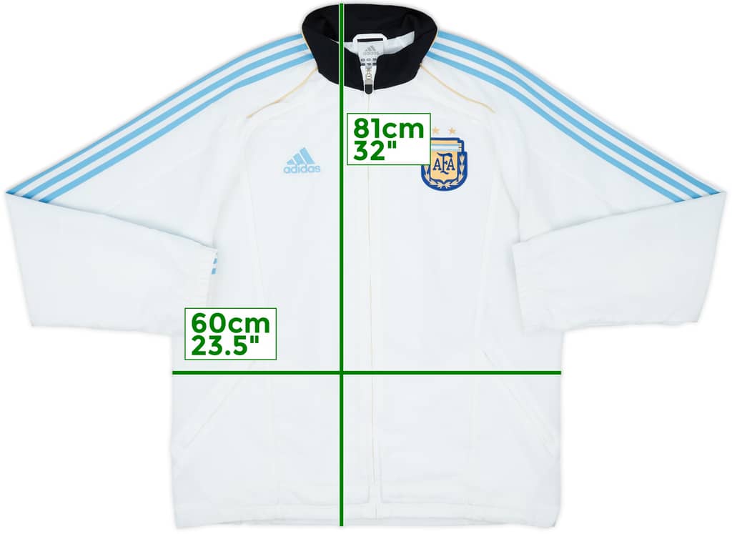 2009-10 Argentina adidas Track Jacket - 8/10 - (L/XL)