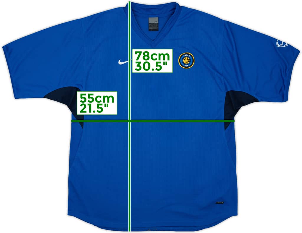 2004-05 Inter Milan Nike Training Shirt - 8/10 - (L)